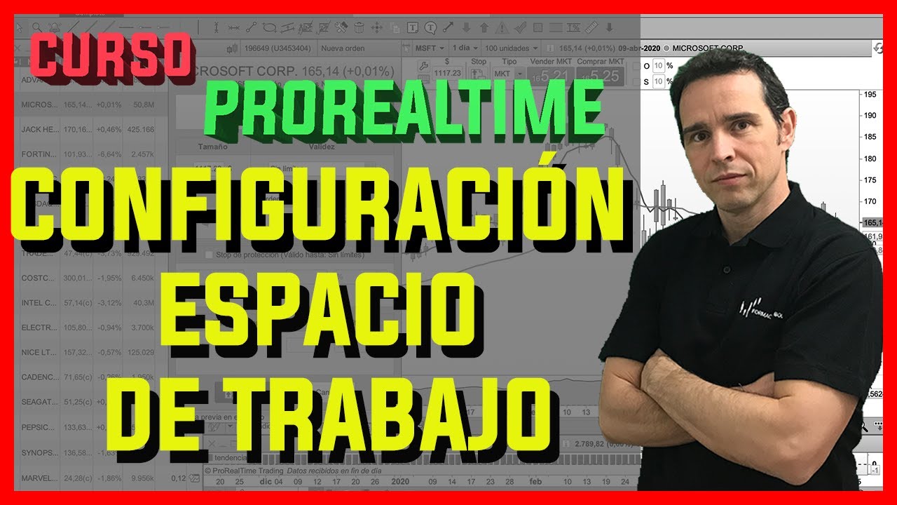💻 ►CONFIGURACIÓN Espacio de Trabajo [ProRealTime] - Tutorial 02