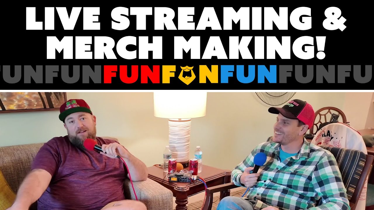 Merch Making & Live Streaming with Walrus Carp's Kirk LaVecchia