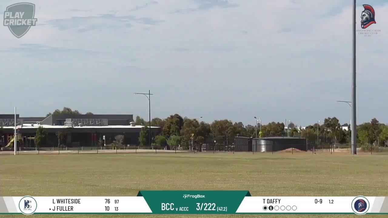 Armstrong Creek 2nd XI v Barrabool 2nd XI