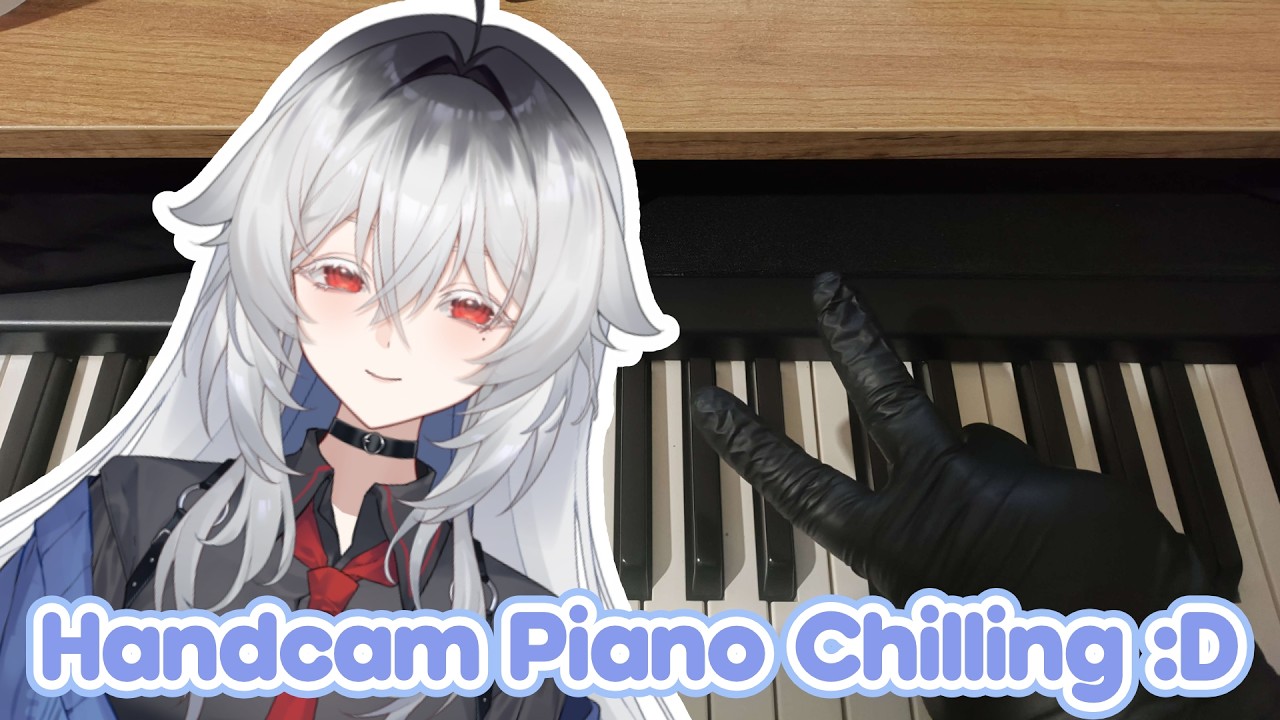 [Music] Handcam Piano Chilling :D