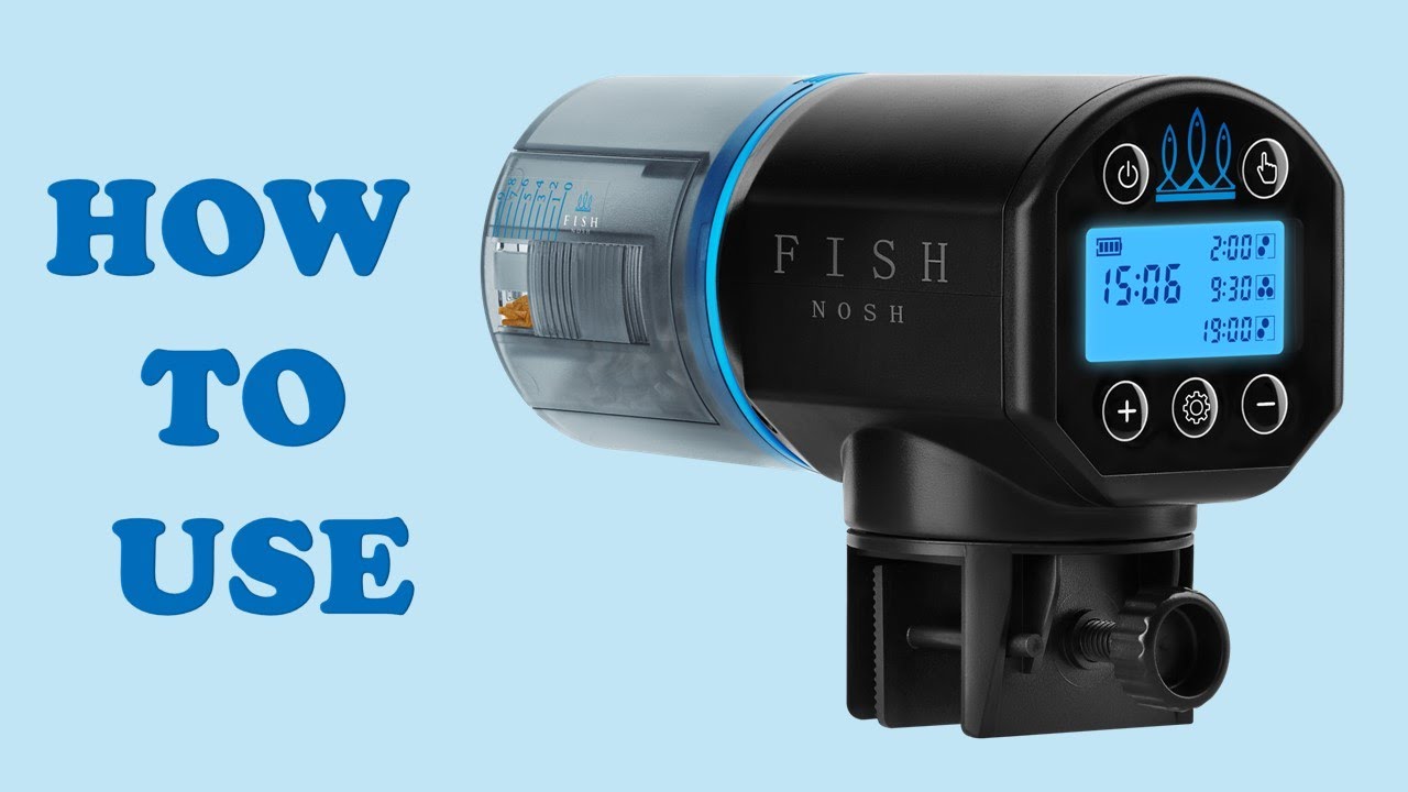 How to Set Up the FISHNOSH LCD PRO Automatic Fish Feeder