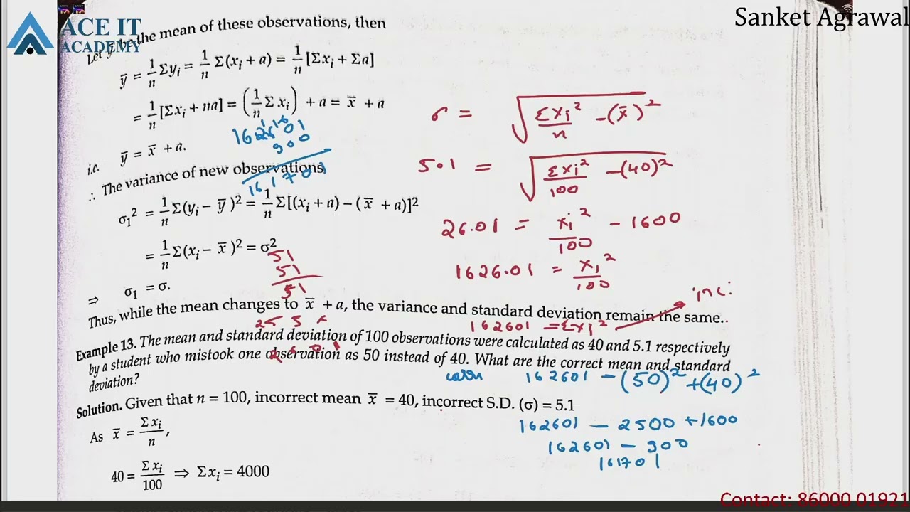 11th Applied Math Descriptive Statistics Lect 3 (25-26)