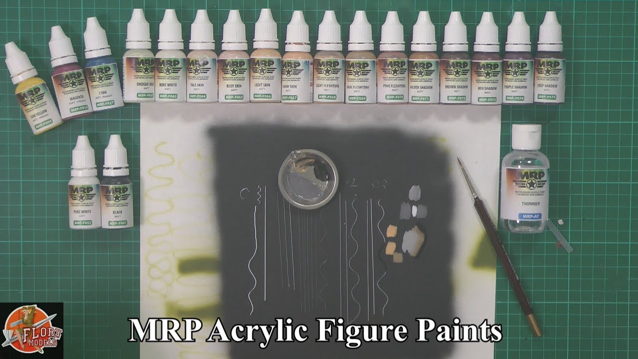 MRP Acrylic Figure Paints review