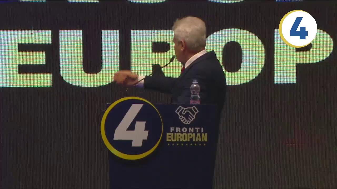 🎥Drejtpërdrejt nga Tubimi Qendror i Frontit Europian në Sheshin “Maqedonia” në Shkup