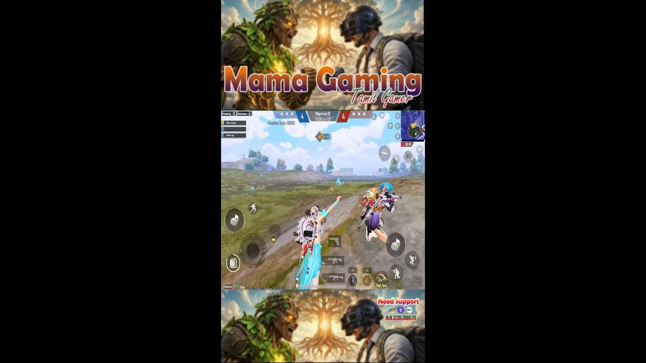 Bgmi Tamil fun game #mama gaming #battleroyalegame #pubg#mobilegame#shorts#shortslive#