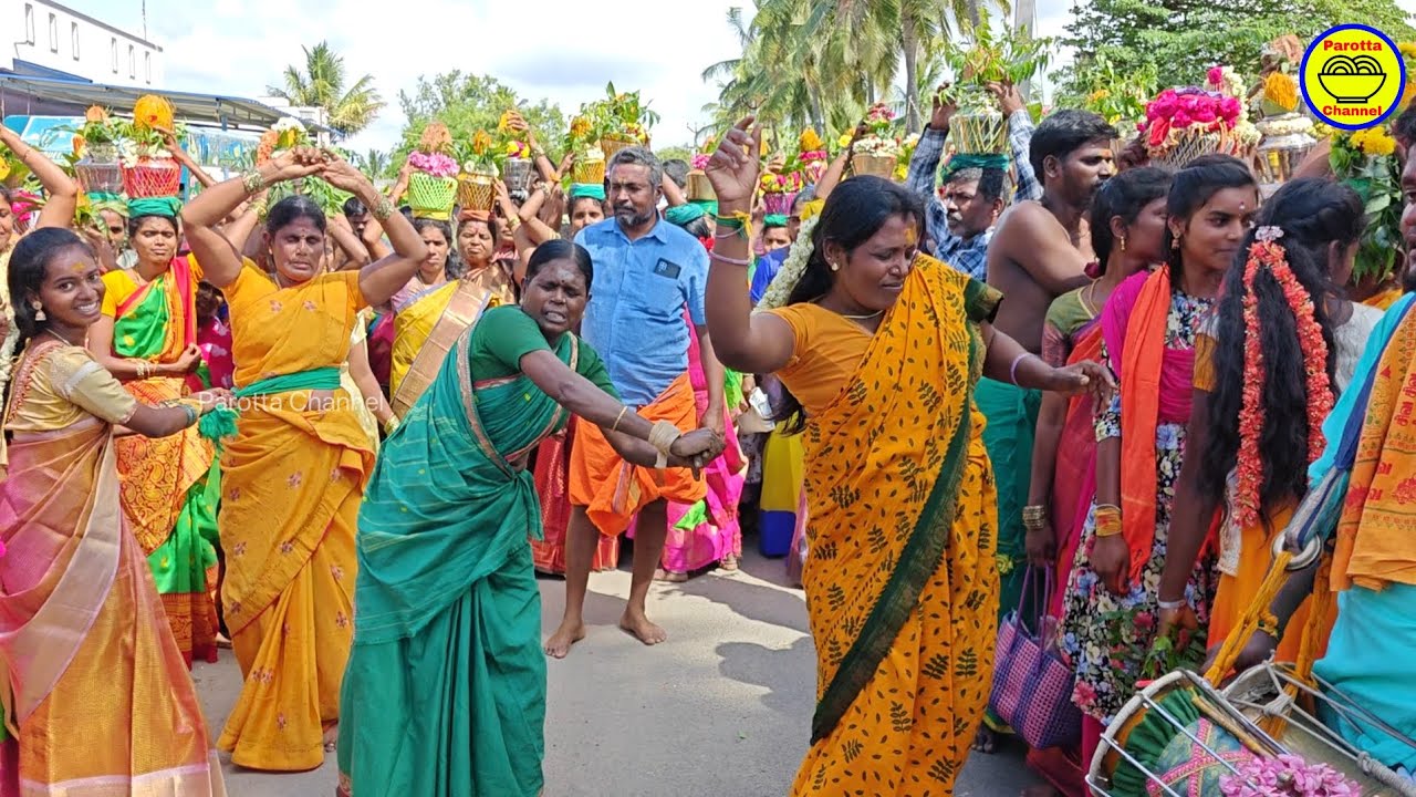பச்சையம்மன் பால்குடம் அருள் ஆட்டம் | Sami Attam | Parotta Channel.
