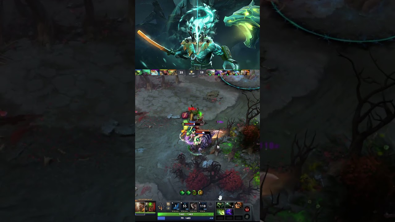 INSANE Juggernaut Triple Kill - Epic Dota 2 Gameplay Highlight