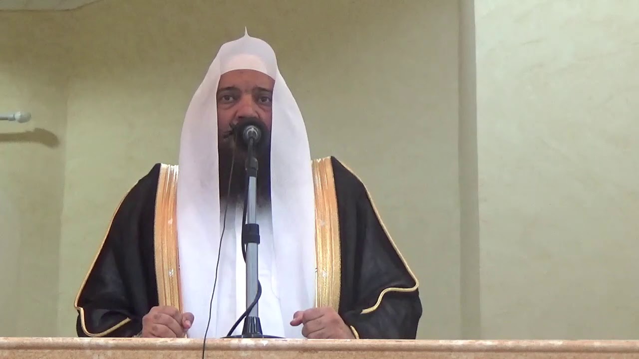 خطبة الجمعة بعنوان ( أربع إذا كن فيك فلا عليك ما فاتك من الدنيا) للشيخ عمر رشيد الزبيدي