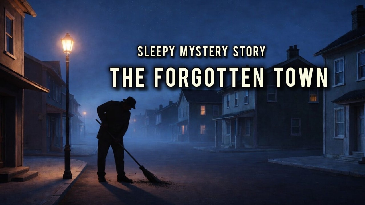 The Forgotten Town 🌙 | A Relaxing Sleep Mystery story for adults 💤with Rain Sounds