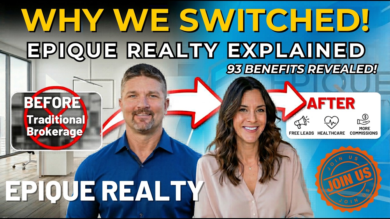 Why Real Estate Agents Are Leaving Traditional Brokerages for Epique Realty