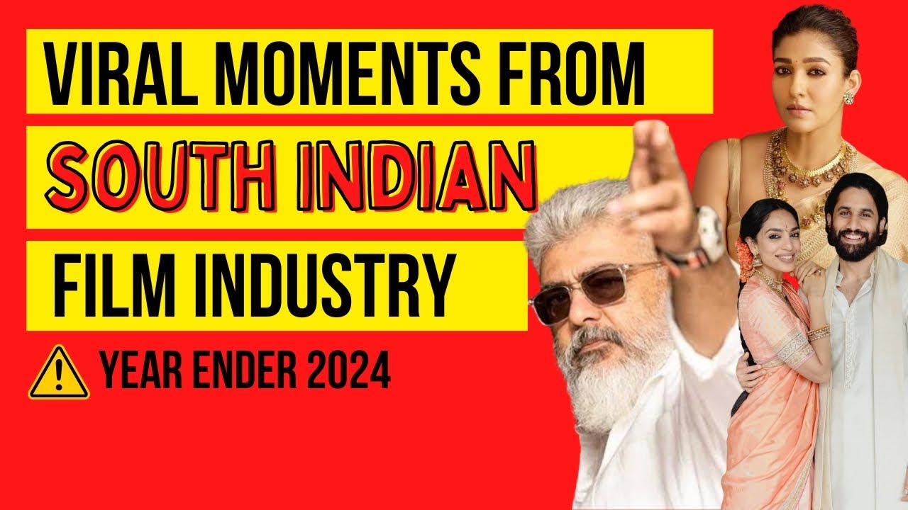 Viral Moments That Shaped the South Indian Film Industry!