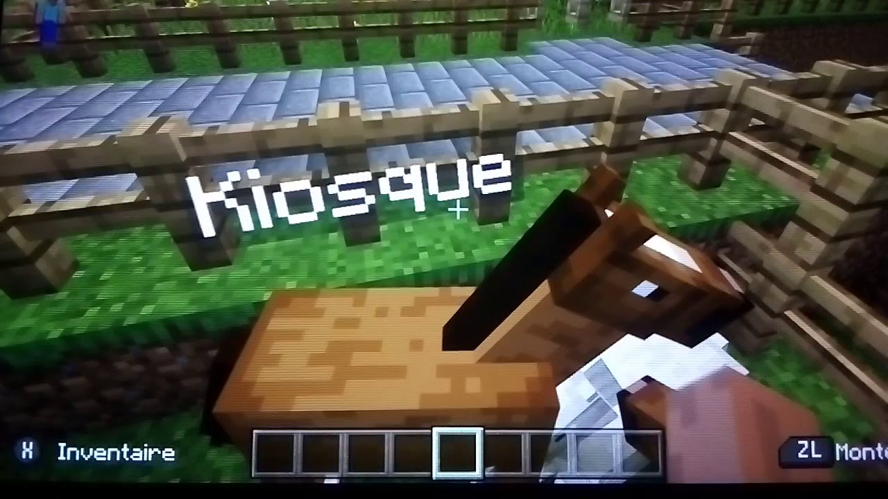1er Visite de mon centre équestre minecraft