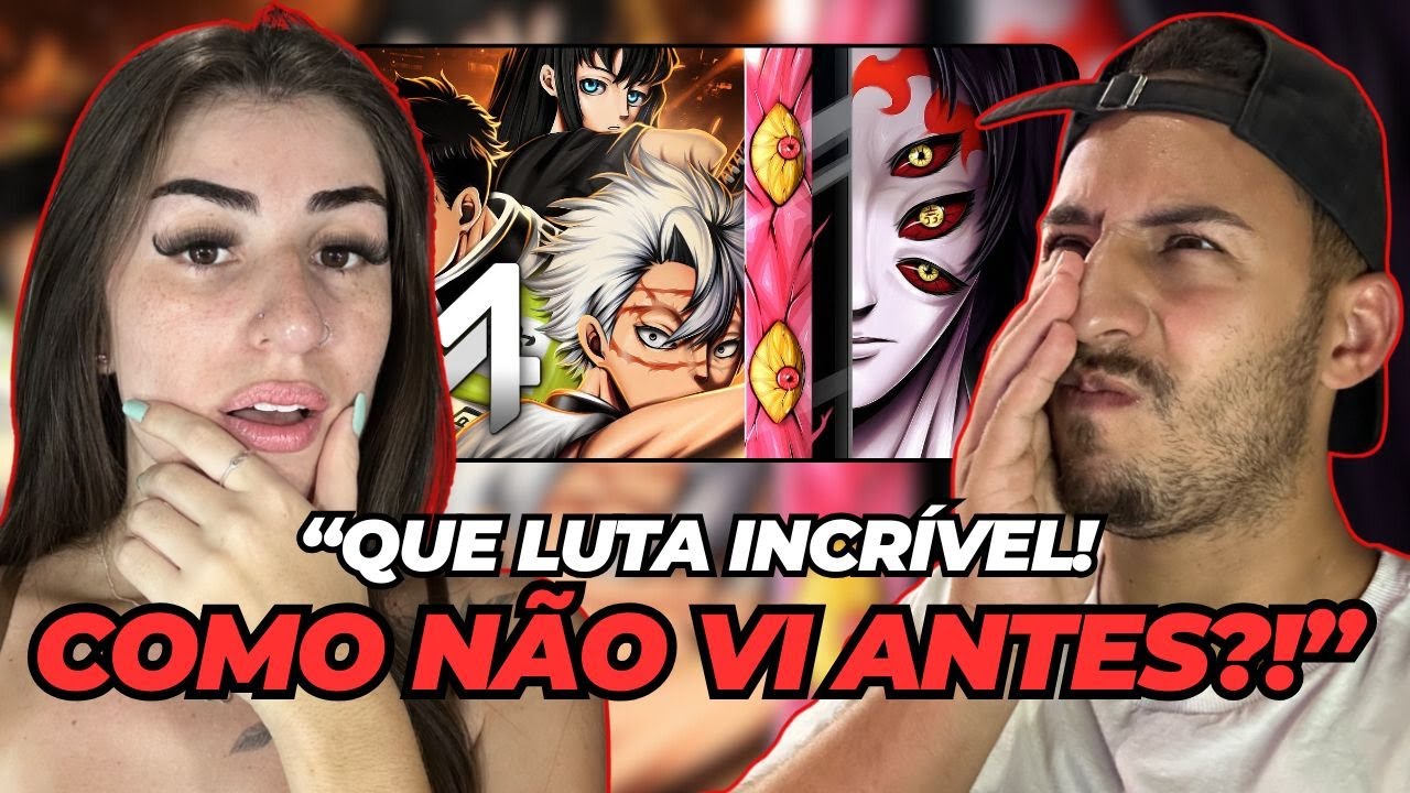 (QUE IMERSÃO É ESSA!) | Hashiras x Kokushibou (Kimetsu no Yaiba) - Castelo Infinito | M4rkim | REACT