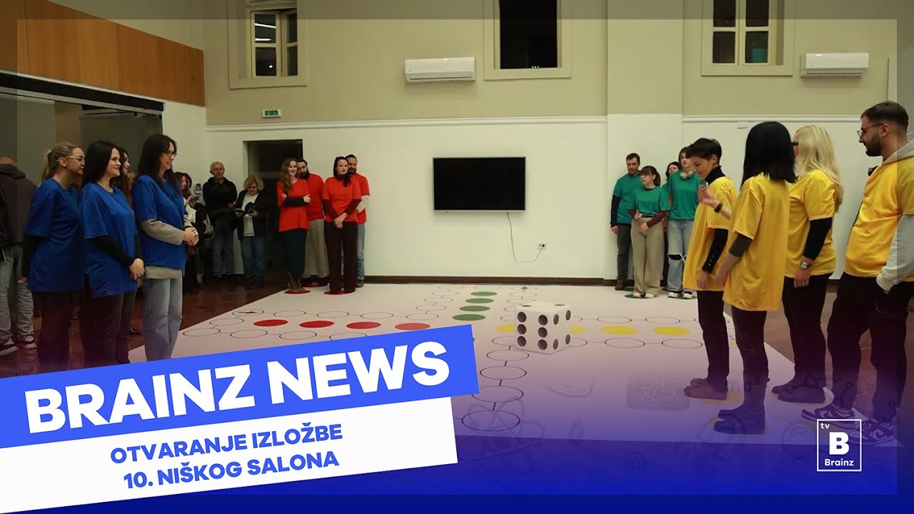 Brainz News - Otvaranje izložbe 10. Niškog salona