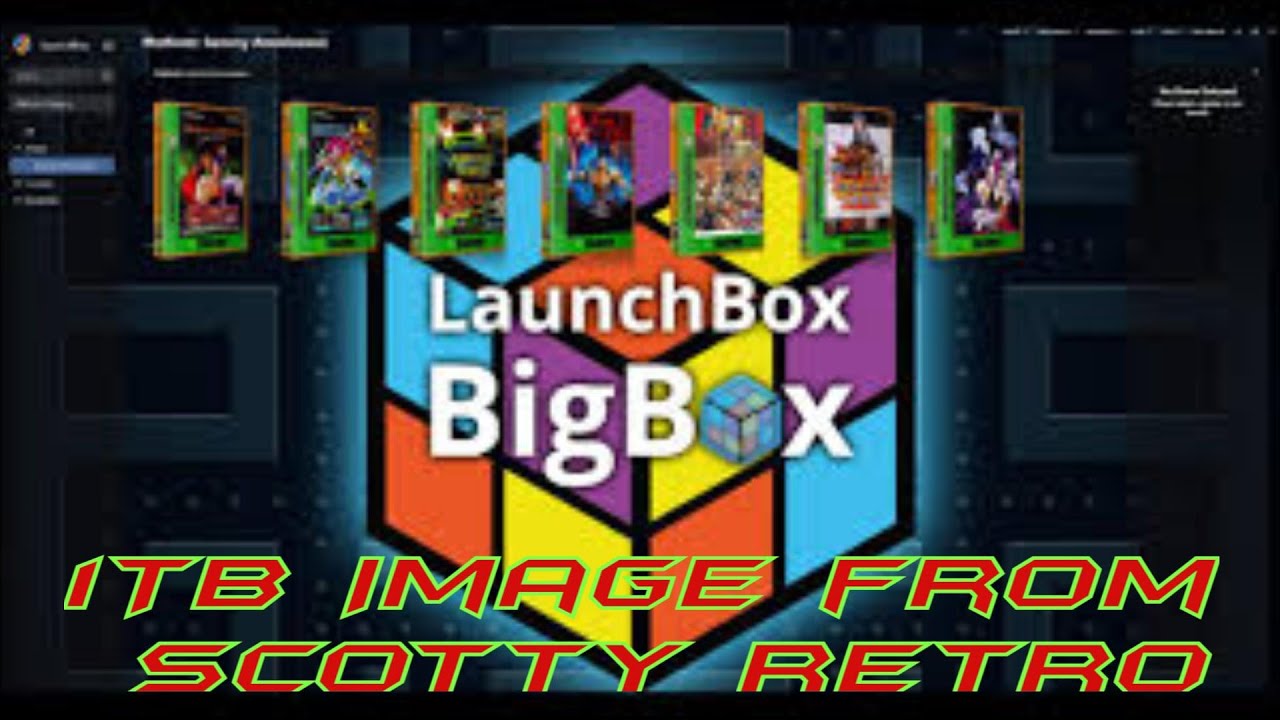 1,5 ТБ LaunchBox Big Box Сборка полностью укомплектованной передней части ПК