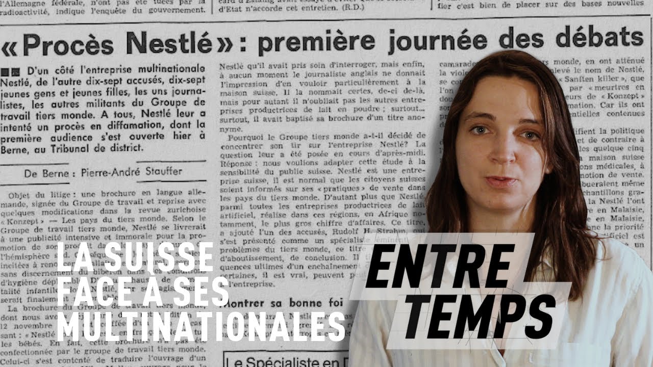 Les multinationales suisses &agrave; travers le temps