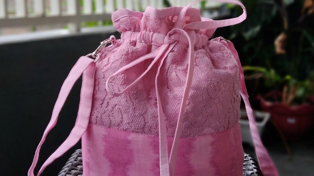 Tutorial membuat Tas pesta Brokat #brokat #taspesta #tasperca