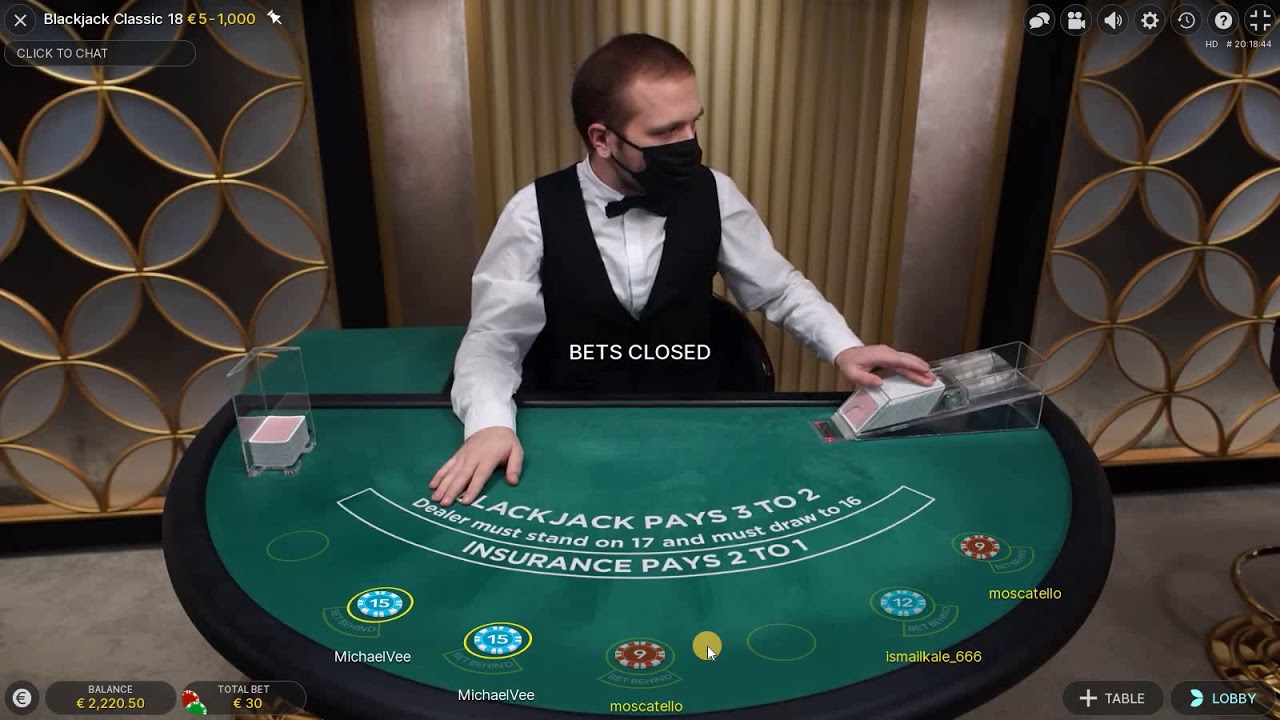 Swinging BlackJack Marathon Session | Evolution Gaming Live Dealer Blackjack