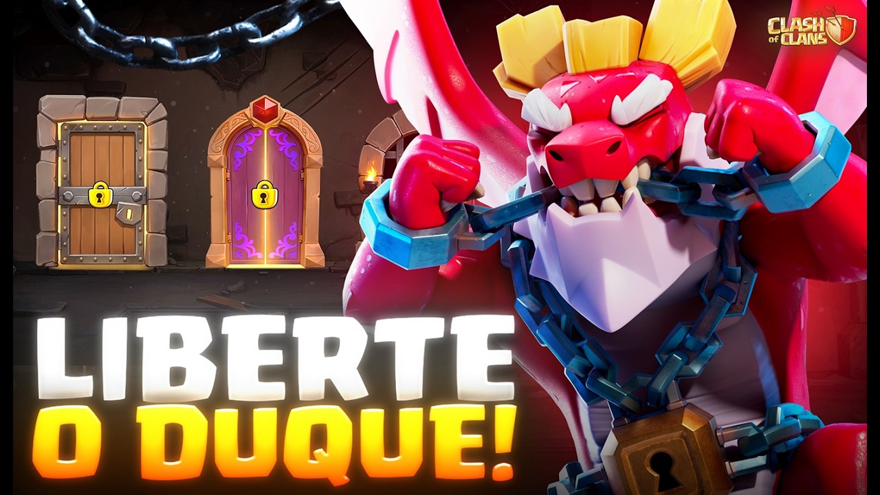 LIBERTE O DUQUE: O Evento Global que Revela o NOVO HERÓI do Clash of Clans