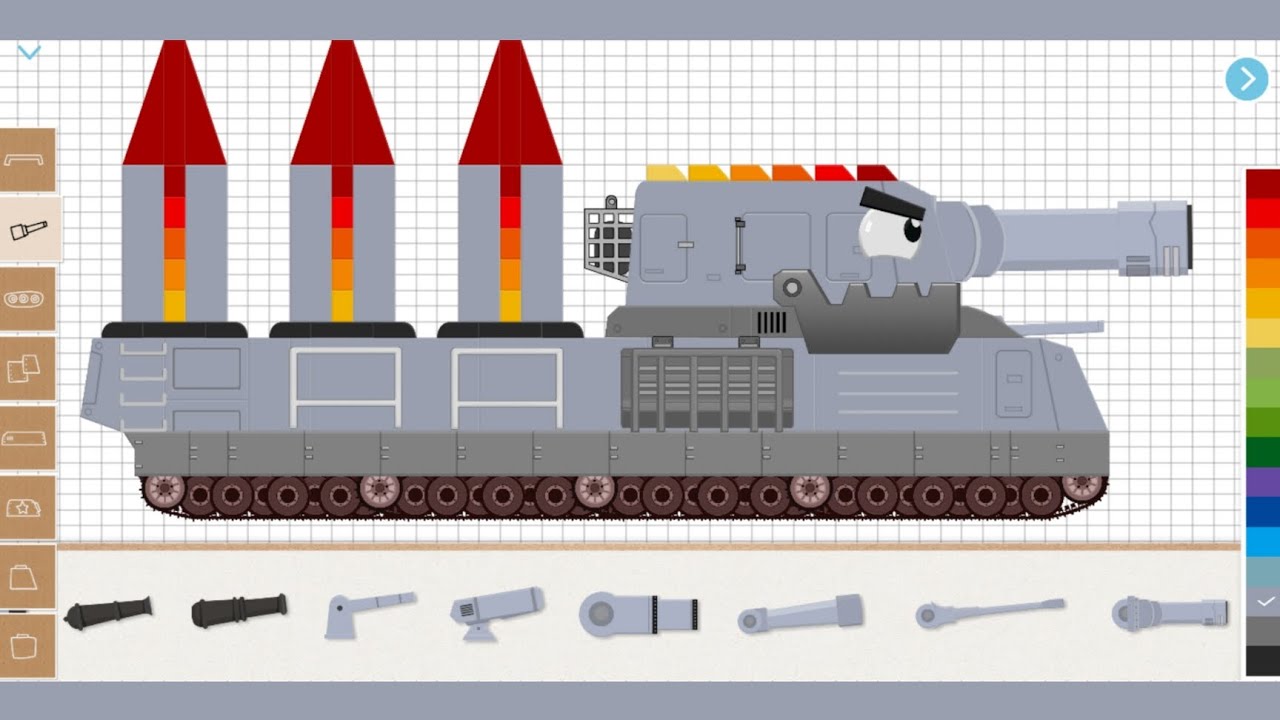 Labo tank - Making a Missile Launcher Ratte-44