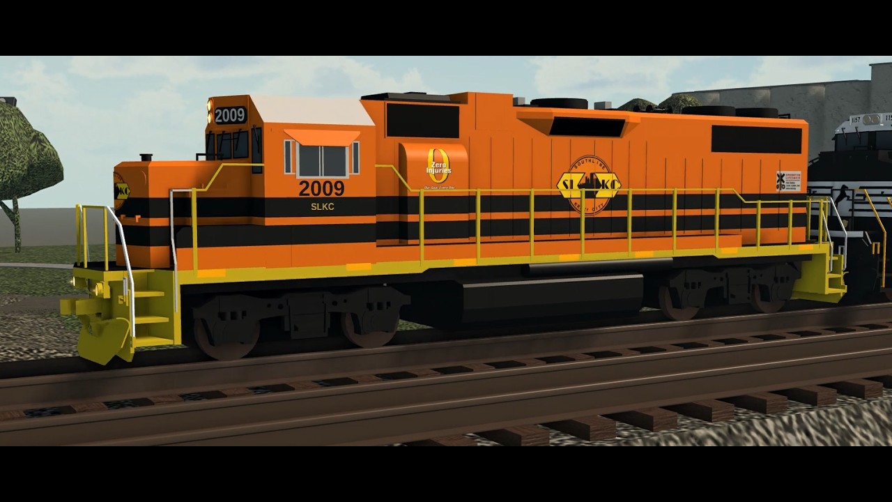 SLKC 2009 GP38-2 leads SLKC U744 ethanol train through Greencastle,  Pennsylvania