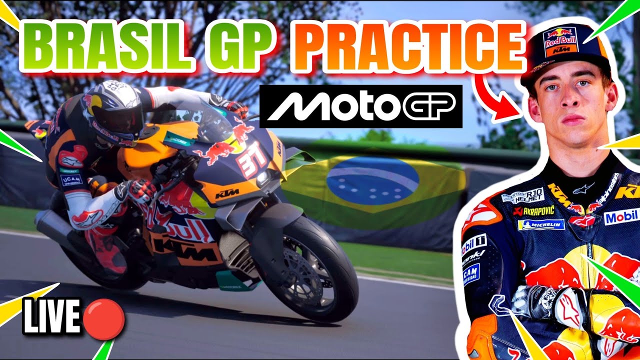 ACOSTA EMPIEZA DOMINANDO el GP BRASIL - RIDE 6 LIVE