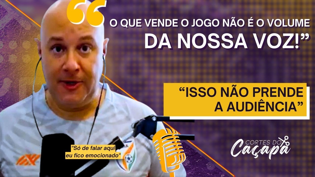 O que prende não é o volume da nossa voz | Cortes do Caçapa
