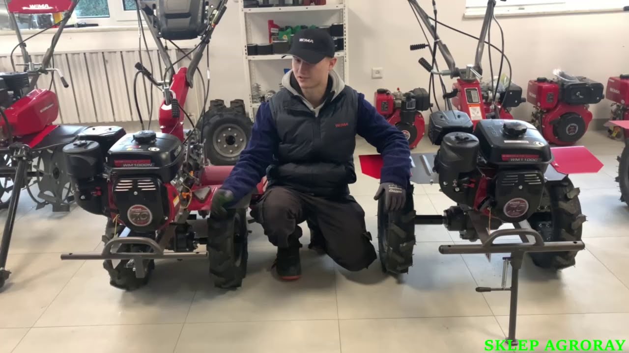 🚜Porównanie ciągników jednoosiowych WEIMA WM1000N6 VS WM1100C6 DIFF WOM😕