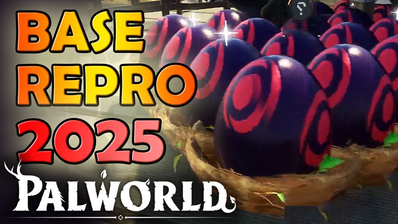 🔥 BASE PARFAITE de REPRODUCTION !! - TUTO COMPLET 2025 sur PALWORLD (Strat & Repro #2)