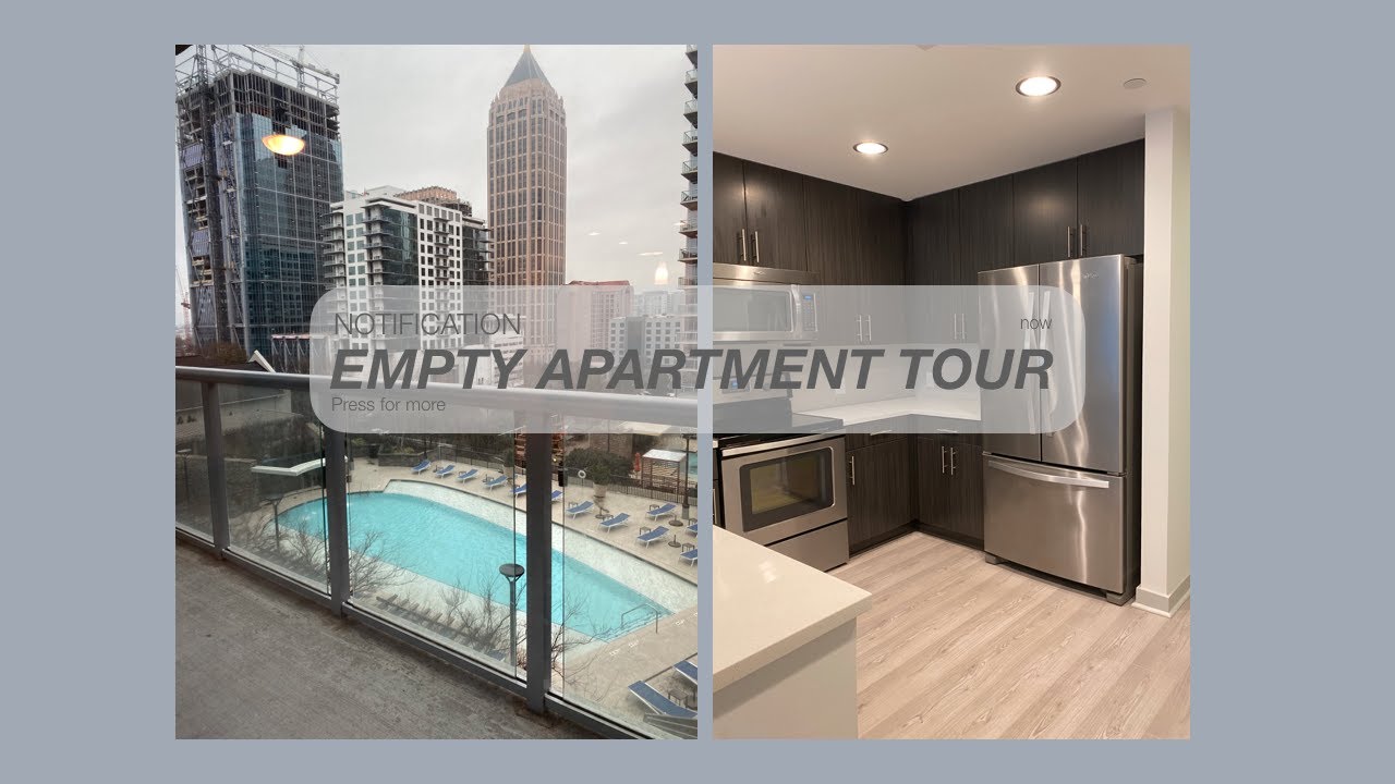 2021 EMPTY ATLANTA APARTMENT TOUR 🏙️
