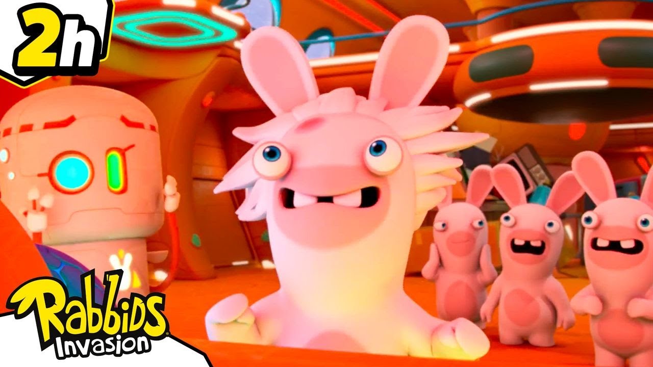 ¡Los Rabbids descubren un submarino volador! | Rabbids La Invasión | NUEVA TEMPORADA 2H | Cartoons