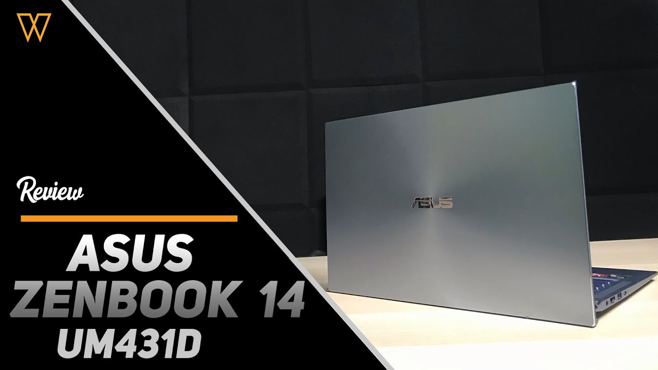 ASUS Zenbook 14 UM431D - Laptop AMD Ryzen Paling Cantik