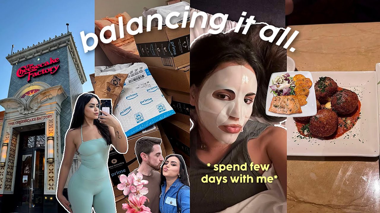 Balancing It All 💖 Cleaning, Cooking While Working | اجيو نجمعو الدار و نشوفو مشترياتي 🧺🛍️💅