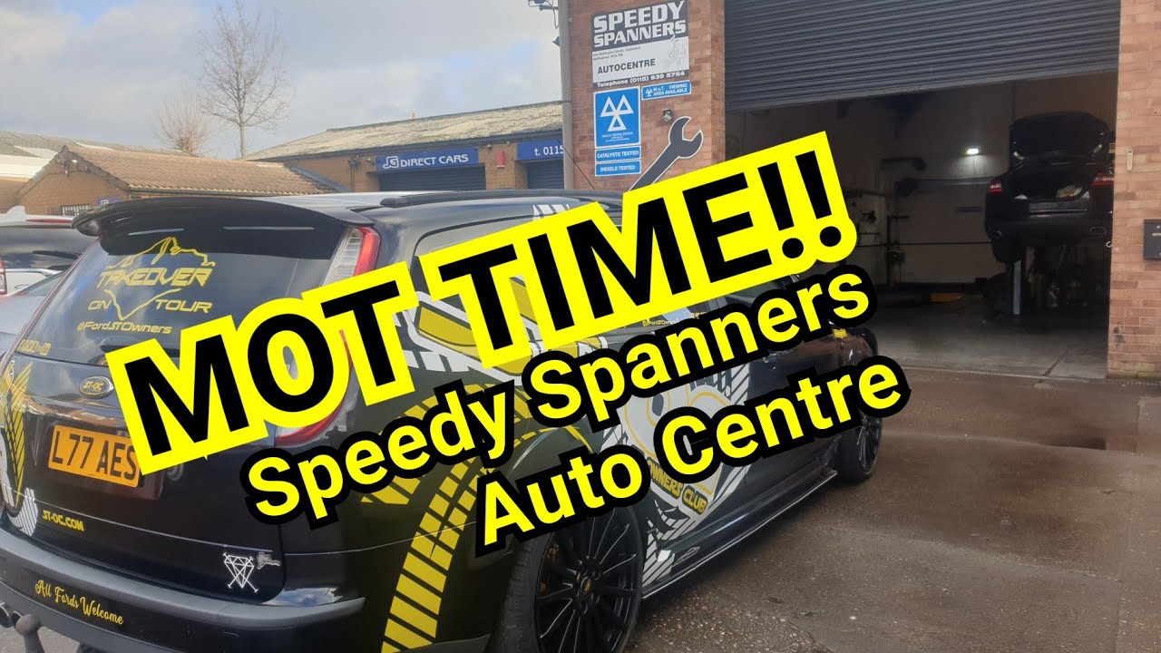 I Took My Ford Focus eSTate For MOT @ Speedy Spanners Auto Centre