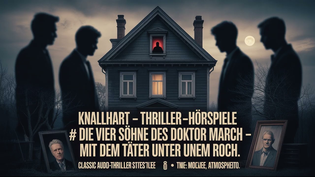 Die vier Söhne des Doktor March - Mit dem Täter unter einem Dach | Knallhart - Thriller-Hörspiele