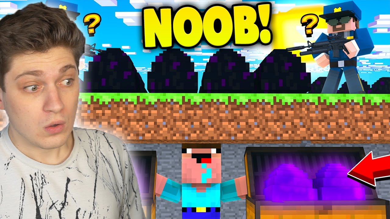neuen NOOB Minecraft BETRÜGER mit DRACHENEIER trollen
