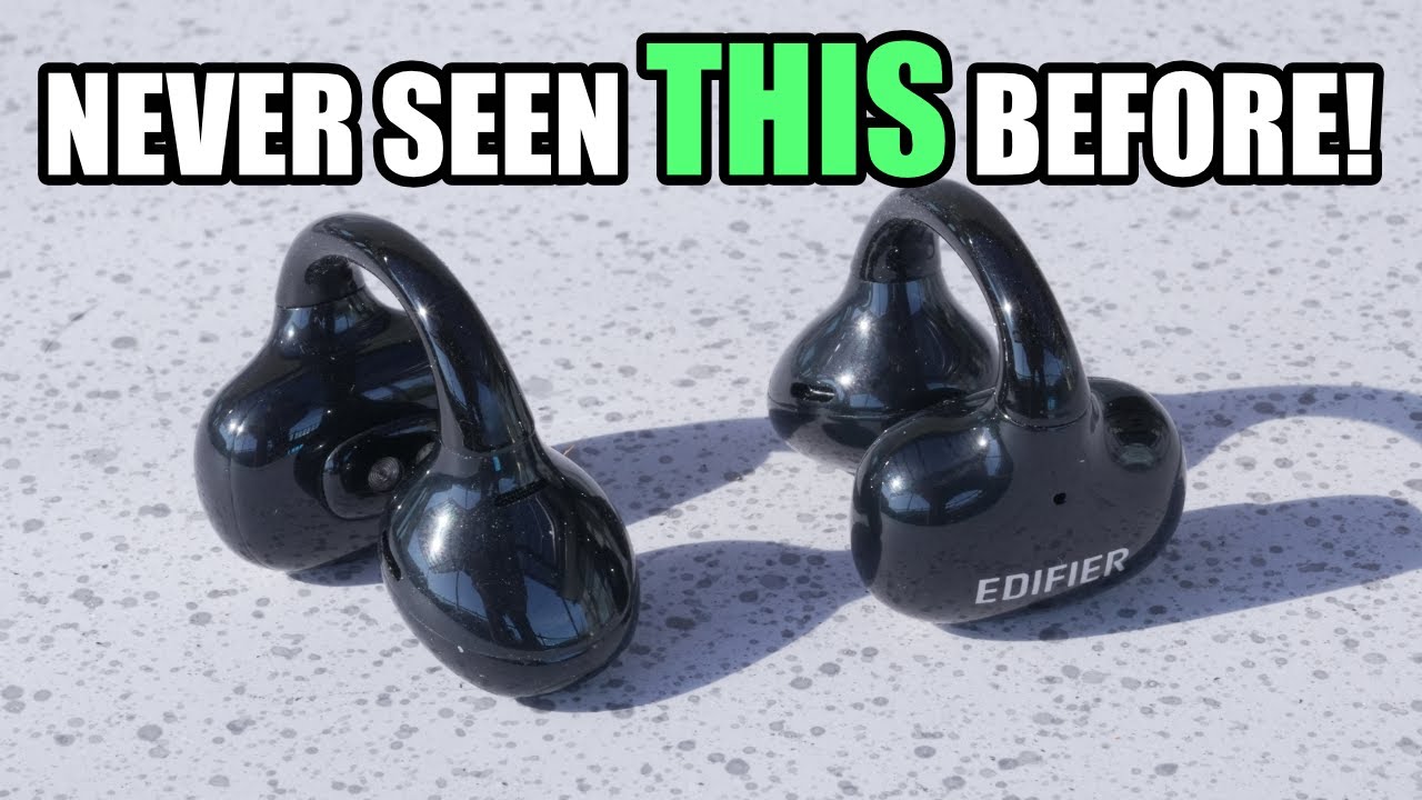 I've NEVER SEEN Earbuds do THIS before! Edifier LolliClip Open Ear Earbuds