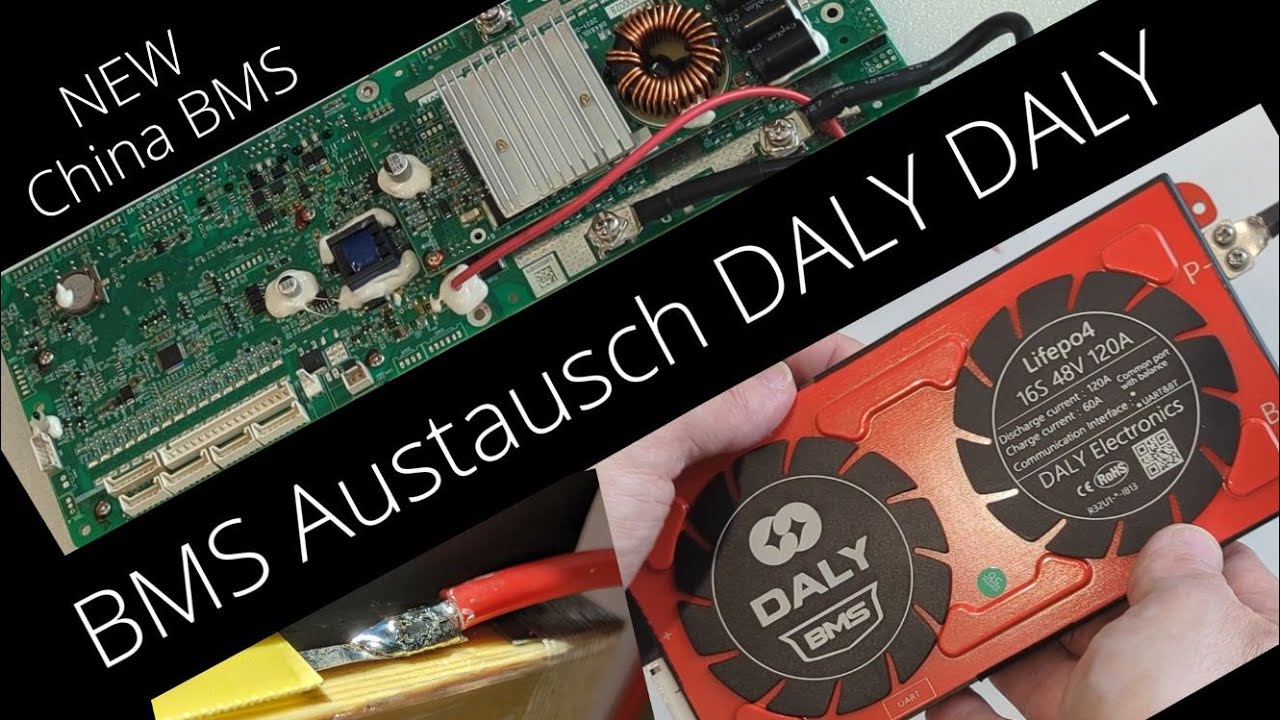 BMS Defekt ? Austausch mit DALY BMS