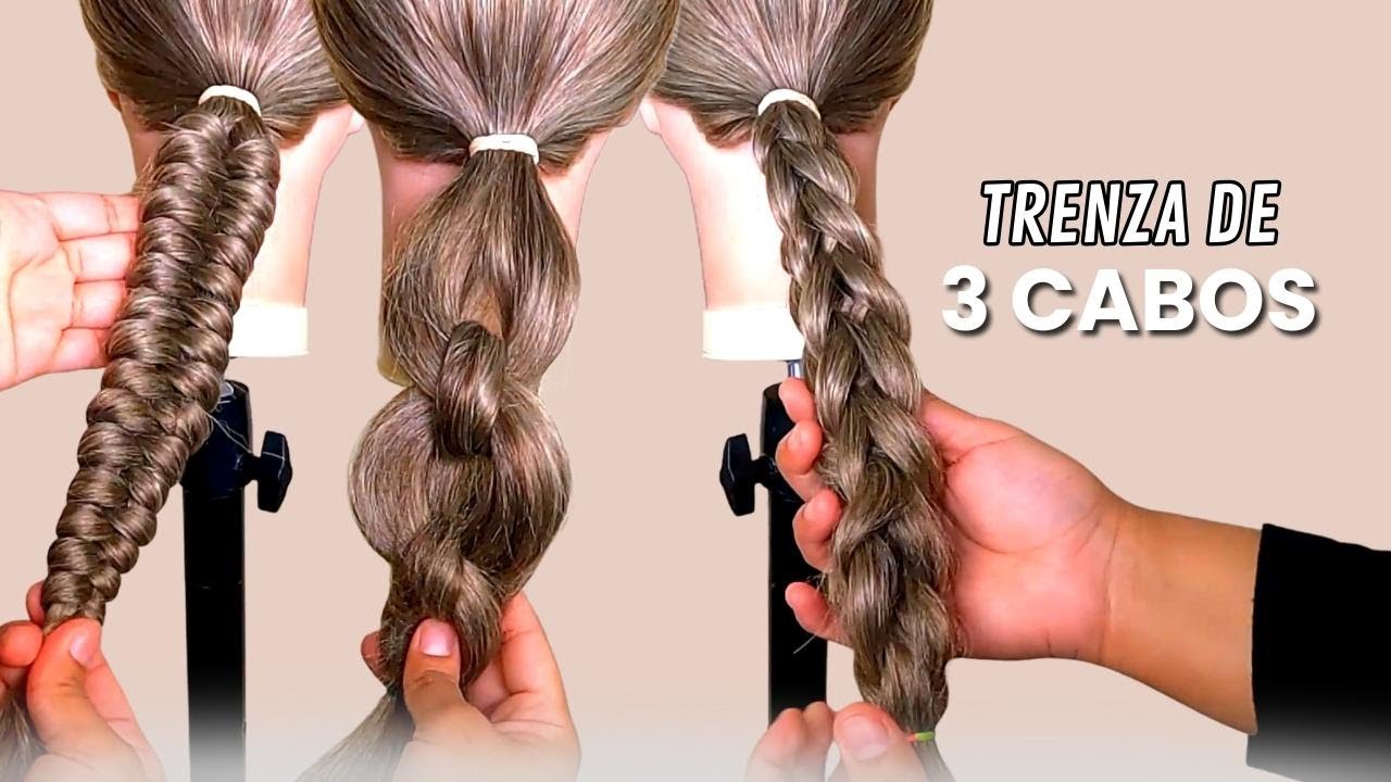 🔴 TOP 5 👉 Las MEJORES TRENZAS de 3 CABOS ► (El último te ENCANTARÁ)…