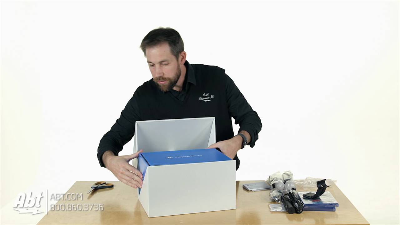 Unboxing: Sony Playstation VR - Virtual Reality Headset for PS4