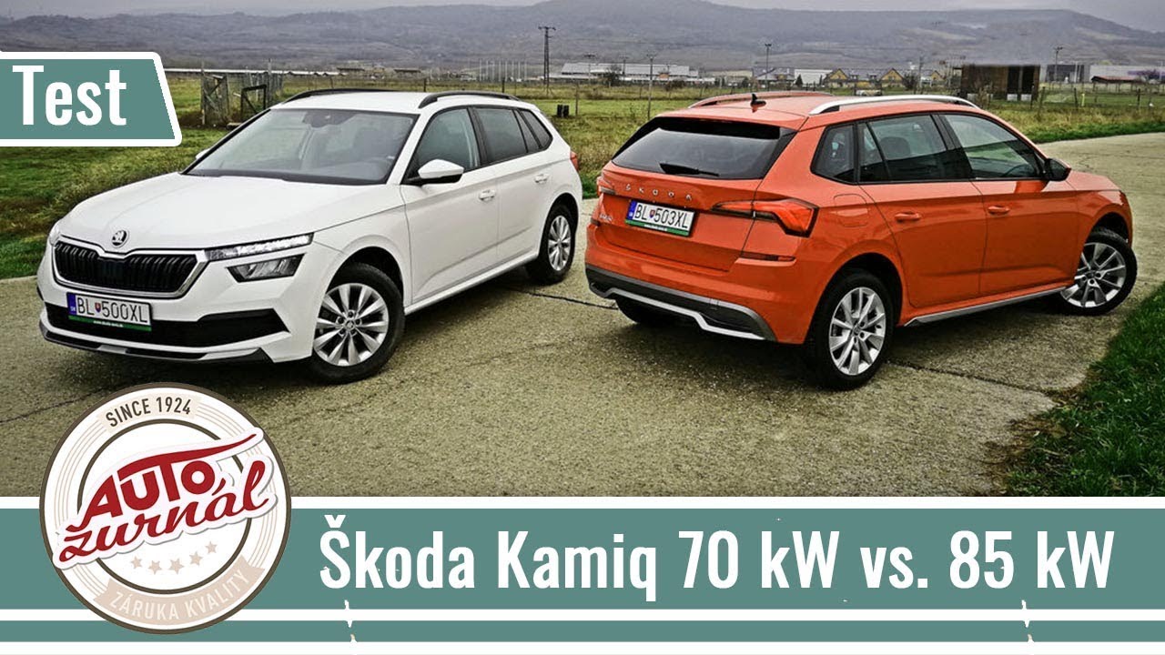 Škoda Kamiq 1.0 TSI 70 kW vs 85 kW TEST: Skromnosť mu svedčí