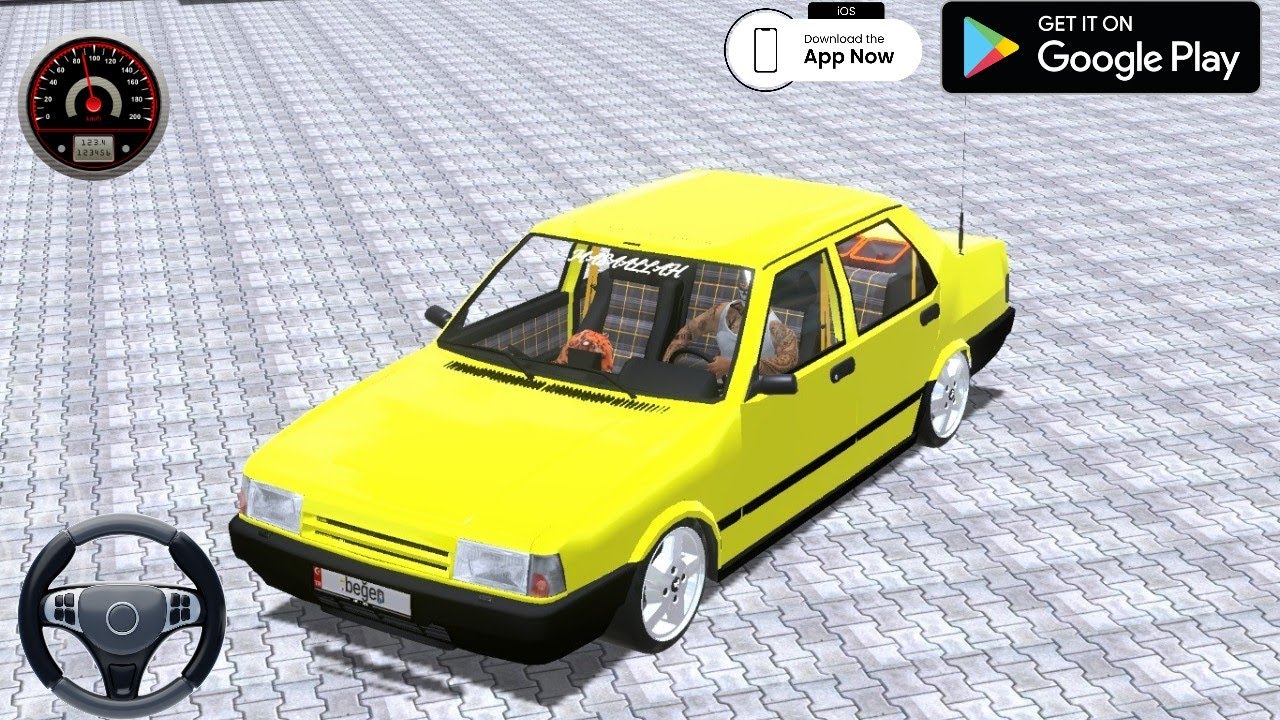 Modifiyeli Renault Broadway Sürüş Simülatör Oyunu #4 - Etiket Tofaşk  - Android Gameplay