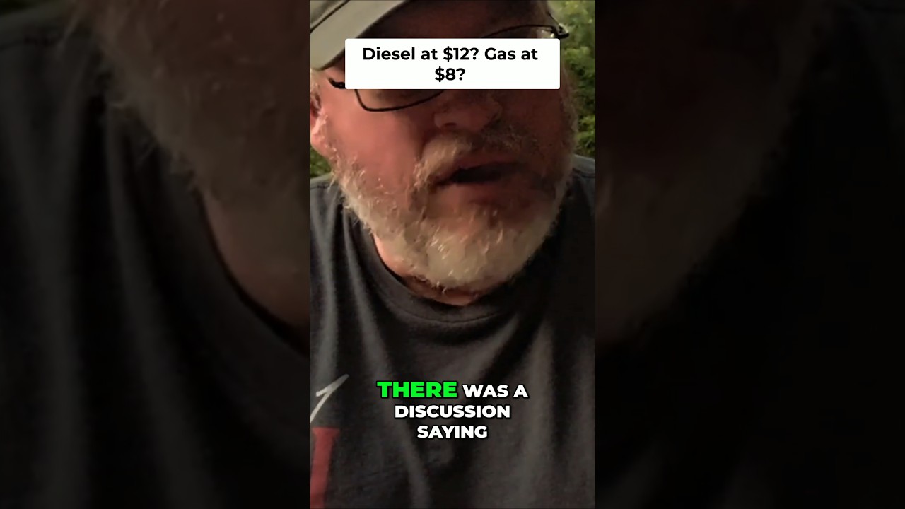 Gas Prices SKYROCKETING? $12 Diesel Incoming!
