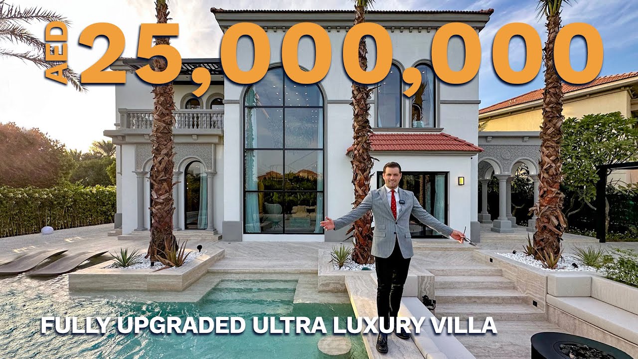 EXCLUSIVE TOUR OF AN ULTRA LUXURY HOME IN JUMEIRAH ISLANDS