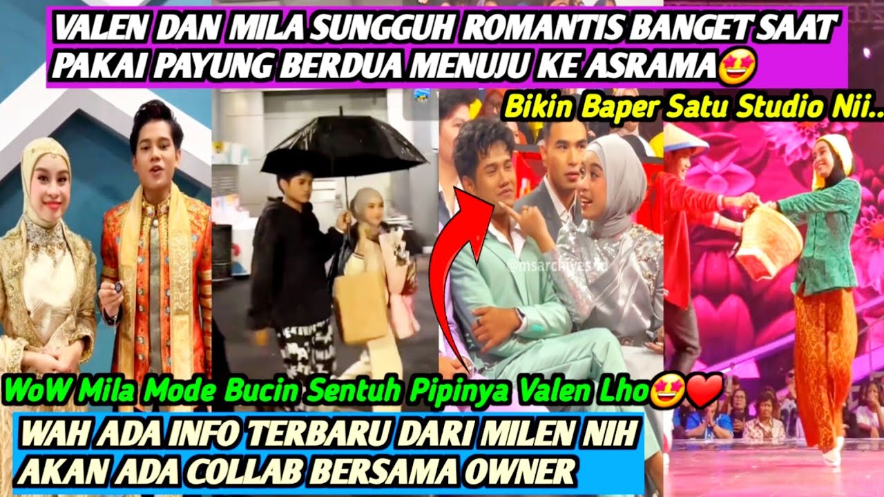 HEBOH BANGET‼️VALEN & MILA AKHIRNYA BIKIN B4PER SATU STUDIO INDOSIAR & PARA FANS DENGAN ROMANTISNYA🤩