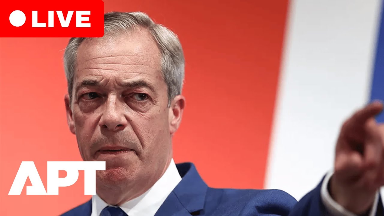 LIVE: Nigel Farage Unveils Reform UK’s Plan for Small Businesses | Press Conference in London | APT
