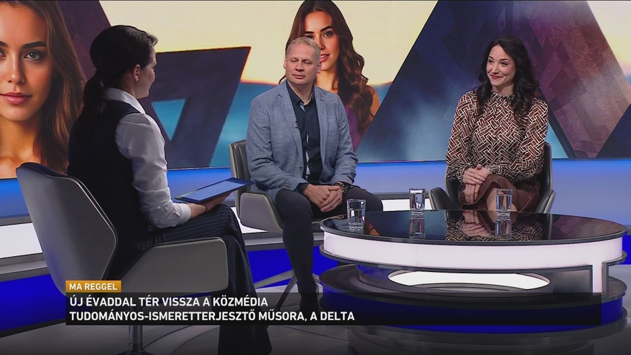 Új évaddal tér vissza a közmédia tudományos ismeretterjesztő műsora, a Delta