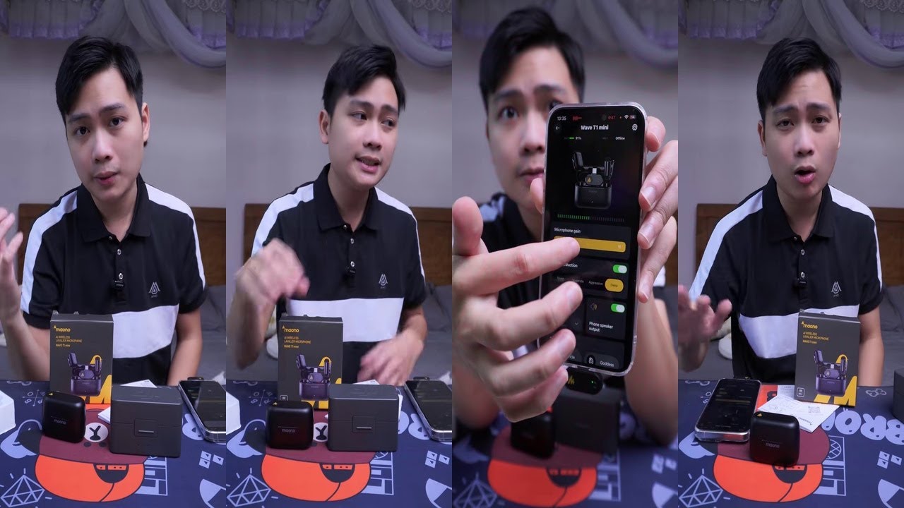 REVIEW MIC MAONO T1 MINI THU ÂM CỰC TỐT CHO ĐIỆN THOẠI