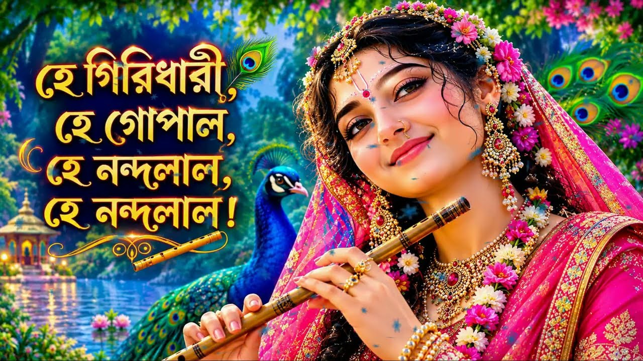 krishna bhojon.bengali folkssong.শুনুন সুন্দর কৃষ্ণ ভোজন। মন ভাল ও খুশি রাখুন। 