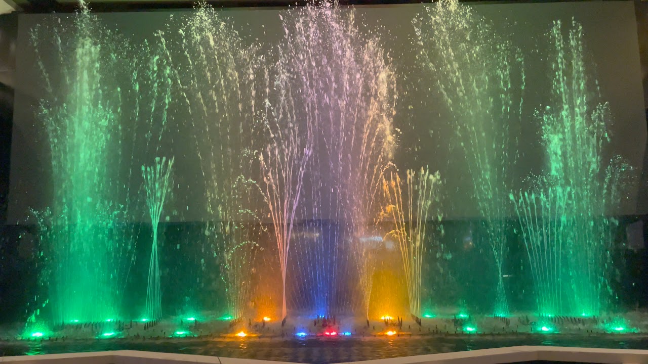 Grand Indonesia Fountain Show New Look Full Show 2021 | 4K 60FPS